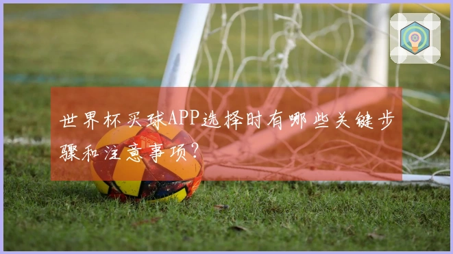 世界杯买球APP选择时有哪些关键步骤和注意事项？