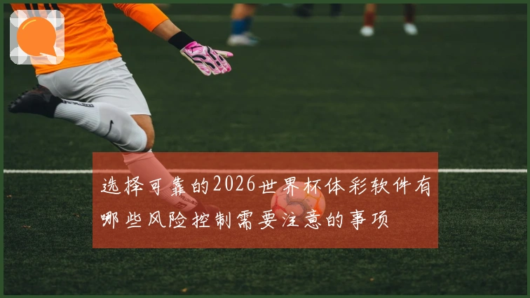 选择可靠的2026世界杯体彩软件有哪些风险控制需要注意的事项
