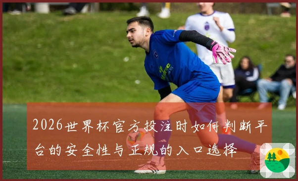 2026世界杯官方投注时如何判断平台的安全性与正规的入口选择