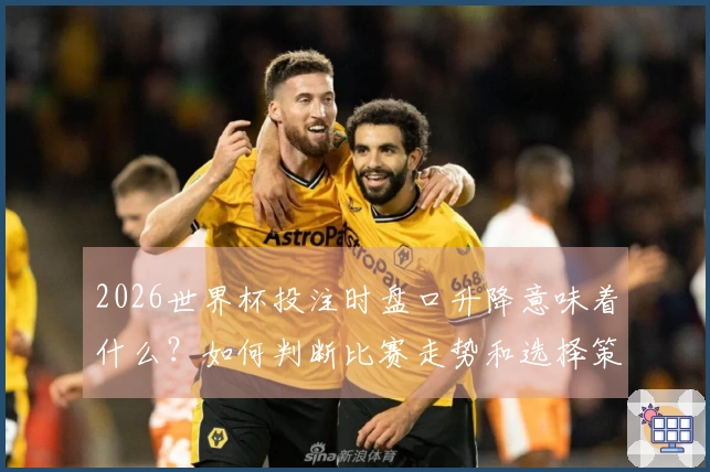2026世界杯投注时盘口升降意味着什么？如何判断比赛走势和选择策略