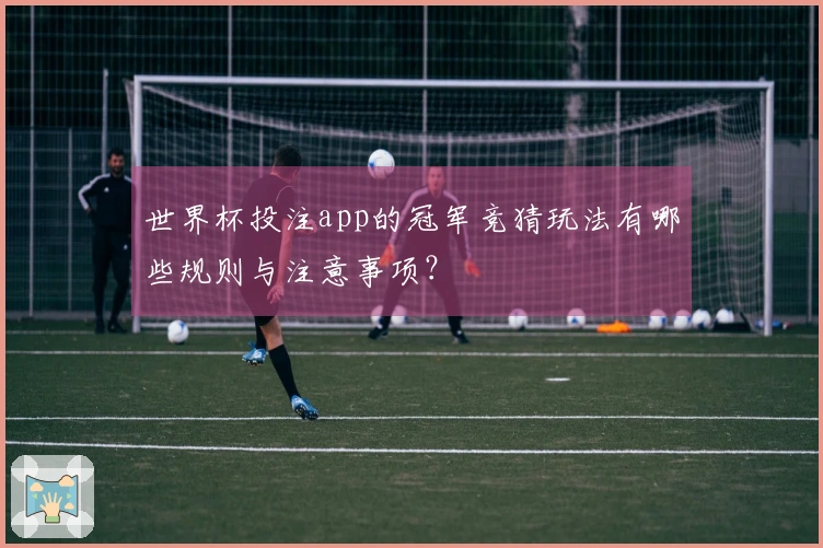 世界杯投注app的冠军竞猜玩法有哪些规则与注意事项？