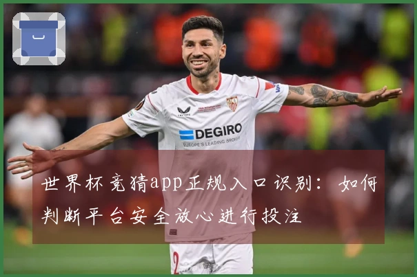 世界杯竞猜app正规入口识别：如何判断平台安全放心进行投注